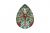 "Кабошоны" - заготовка для рукоделия акриловая фигурная 13 х 18мм - купить в Батайске. Цена: 7.32 руб.