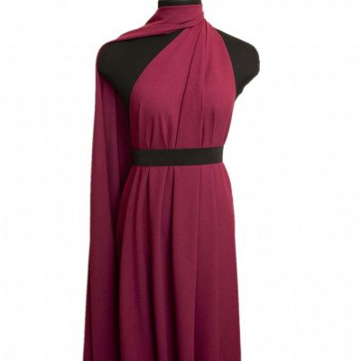 Ткань костюмная габардин "Меланж" 6151А, 172 гр/м2, шир.150см, цвет марсала - купить в Батайске. Цена 296.19 руб.