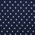 Креп стрейч Амузен, 85 г/м2, 19-3920 (т.синий)/белый крупный горох, шир.150 см - купить в Батайске. Цена 220.50 руб.