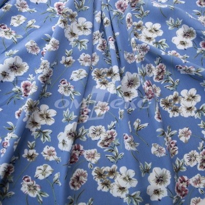 Плательная ткань "Фламенко" 12.1, 80 гр/м2, шир.150 см, принт растительный - купить в Батайске. Цена 241.49 руб.