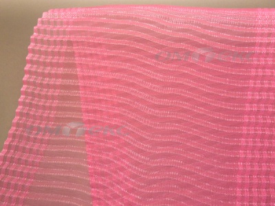 Лента капроновая "Гофре", шир. 110 мм/уп. 50 м, цвет розовый - купить в Батайске. Цена: 35.60 руб.