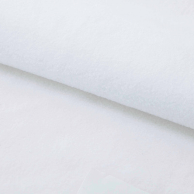 Флис DTY 240 г/м2, White/белый, 150 см (2,77м/кг) - купить в Батайске. Цена 640.46 руб.