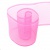 Лента капроновая, шир. 80 мм/уп. 25 м, цвет розовый - купить в Батайске. Цена: 19.77 руб.