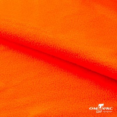 Флис DTY 240г/м2, люминесцентно-оранжевый, 150см (2,77 м/кг) - купить в Батайске. Цена 640.46 руб.