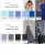 Креп стрейч Амузен 14-4121, 85 гр/м2, шир.150см, цвет голубой - купить в Батайске. Цена 196.05 руб.