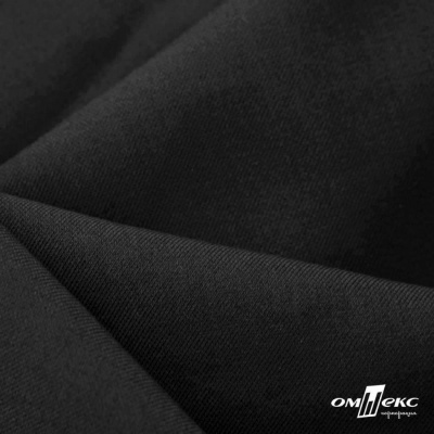 Ткань костюмная Зара, 92%P 8%S, BLACK, 200 г/м2, шир.150 см - купить в Батайске. Цена 325.28 руб.