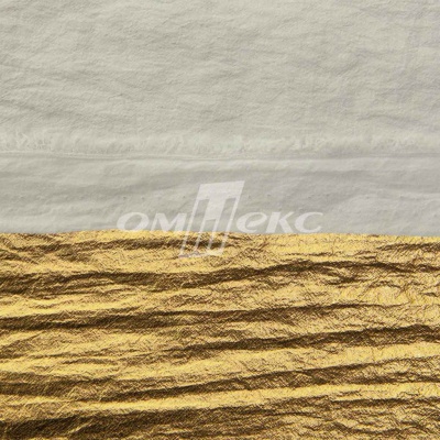 Текстильный материал "Диско"#1805 с покрытием РЕТ, 40гр/м2, 100% полиэстер, цв.5-золото - купить в Батайске. Цена 412.36 руб.