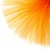 Фатин матовый 16-127, 12 гр/м2, шир.300см, цвет оранжевый - купить в Батайске. Цена 96.31 руб.