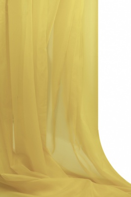 Портьерный капрон 12-0826, 47 гр/м2, шир.300см, цвет св.жёлтый - купить в Батайске. Цена 137.27 руб.