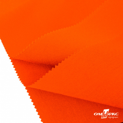 Ткань смесовая для спецодежды "Униформ" 17-1350, 200 гр/м2, шир.150 см, цвет люм.оранжевый - купить в Батайске. Цена 138.73 руб.