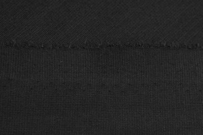 Трикотаж "Grange" BLACK 1# (2,38м/кг), 280 гр/м2, шир.150 см, цвет чёрно-серый - купить в Батайске. Цена 870.01 руб.