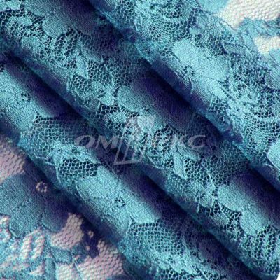 Кружевное полотно стрейч 15A61/BLUE, 100 гр/м2, шир.150см - купить в Батайске. Цена 1 581 руб.