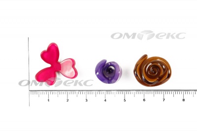 Украшение "Розы малые №1" 20мм - купить в Батайске. Цена: 32.82 руб.