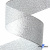 Лента металлизированная "ОмТекс", 50 мм/уп.22,8+/-0,5м, цв.- серебро - купить в Батайске. Цена: 149.71 руб.