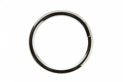 Кольцо металлическое d-3 х 32 мм, цв.-никель - купить в Батайске. Цена: 3.92 руб.