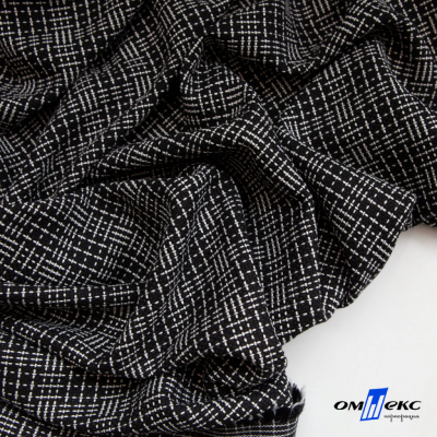 Ткань костюмная "Гарсия" 80% P, 18% R, 2% S, 335 г/м2, шир.150 см, Цвет черный - купить в Батайске. Цена 669.66 руб.