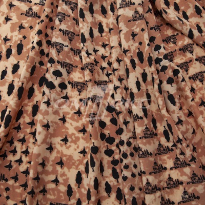 Плательная ткань "Софи" 12.2, 75 гр/м2, шир.150 см, принт этнический - купить в Батайске. Цена 241.49 руб.