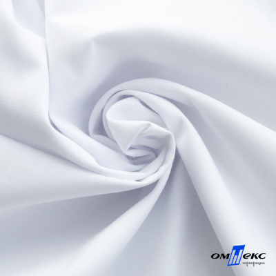 Ткань сорочечная  Вита 80% пэ/20% хл, 115 гр/м, шир. 150 см - белый - купить в Батайске. Цена 170.90 руб.