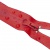 Молния водонепроницаемая PVC Т-7, 20 см, неразъемная, цвет (820)-красный - купить в Батайске. Цена: 21.56 руб.