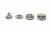 Кнопка металлическая "Альфа" с пружиной, 15 мм (уп. 720+/-20 шт), цвет никель - купить в Батайске. Цена: 1 481.69 руб.
