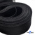 Регилиновая лента мягкая, пластик, шир.40мм, (уп.22+/-0,5м), цв.- черный - купить в Батайске. Цена: 294 руб.