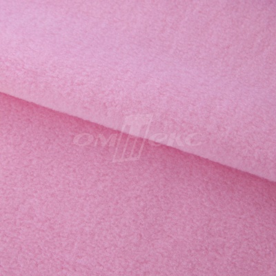 Флис окрашенный 15-2215, 250 гр/м2, шир.150 см, цвет светло-розовый - купить в Батайске. Цена 580.31 руб.