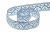 Тесьма кружевная 0621-1346А, шир. 13 мм/уп. 20+/-1 м, цвет 132-голубой - купить в Батайске. Цена: 569.26 руб.