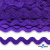 Тесьма вьюнчик 0381-0050, 5 мм/упак.33+/-1м, цвет 9530-фиолетовый - купить в Батайске. Цена: 107.26 руб.