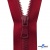 Пластиковая молния тип 5 неразъемная, "Premium", автомат, 20 см, цв.519 - красный - купить в Батайске. Цена: 19.60 руб.