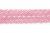 Тесьма кружевная 0621-2052, шир. 45 мм/уп. 20+/-1 м, цвет 096-розовый - купить в Батайске. Цена: 943.46 руб.