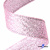 Лента парча 3341, шир. 25 мм/уп. 33+/-0,5 м, цвет розовый-серебро - купить в Батайске. Цена: 140.71 руб.