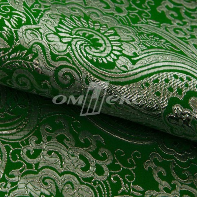 Ткань костюмная жаккард №4, 140 гр/м2, шир.150см, цвет зелёный - купить в Батайске. Цена 383.29 руб.