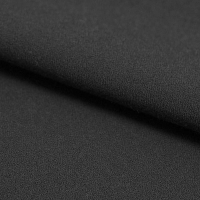 Костюмная ткань с вискозой "Бриджит", 210 гр/м2, шир.150см, цвет чёрный - купить в Батайске. Цена 564.96 руб.