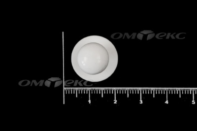 Пуговица поварская "Пукля", 10 мм, цвет белый - купить в Батайске. Цена: 2.28 руб.