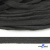Шнур плетеный d-8 мм плоский, 70% хлопок 30% полиэстер, уп.85+/-1 м, цв.1026-серый - купить в Батайске. Цена: 735 руб.