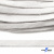 Шнур плетеный d-8 мм плоский, 70% хлопок 30% полиэстер, уп.85+/-1 м, цв.1018-белый - купить в Батайске. Цена: 735 руб.
