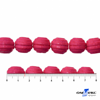 0309-Бусины деревянные "ОмТекс", 16 мм, упак.50+/-3шт, цв.023-розовый - купить в Батайске. Цена: 62.22 руб.
