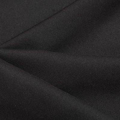 Ткань костюмная 21010 2044, 225 гр/м2, шир.150см, цвет черный - купить в Батайске. Цена 394.71 руб.