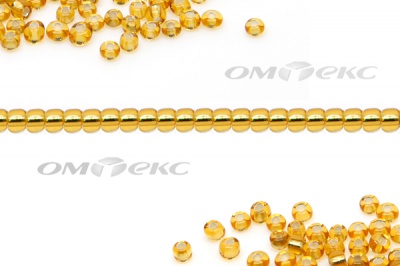 Бисер (SL) 11/0 ( упак.100 гр) цв.22 - золото - купить в Батайске. Цена: 53.34 руб.