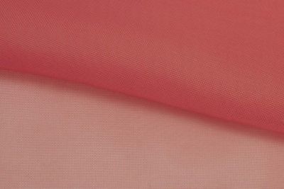 Портьерный капрон 15-1621, 47 гр/м2, шир.300см, цвет т.розовый - купить в Батайске. Цена 137.27 руб.