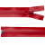Молния водонепроницаемая PVC Т-7, 60 см, разъемная, цвет (820) красный - купить в Батайске. Цена: 49.39 руб.