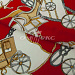 Плательная ткань "Фламенко" 13.1, 80 гр/м2, шир.150 см, принт этнический