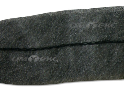 WS7225-прокладочная лента усиленная швом для подгиба 30мм-графит (50м) - купить в Батайске. Цена: 16.97 руб.