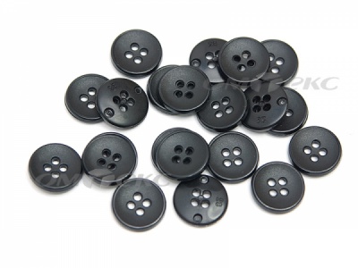 51960/23 мм (4 пр) черные пуговицы - купить в Батайске. Цена: 1.43 руб.