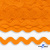 Тесьма вьюнчик 0381-0080, 8 мм/упак.33+/-1м, цвет 9511-оранжевый - купить в Батайске. Цена: 107.26 руб.