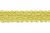 Тесьма кружевная 0621-1567, шир. 15 мм/уп. 20+/-1 м, цвет 017-жёлтый - купить в Батайске. Цена: 466.97 руб.