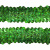 Тесьма с пайетками D4, шир. 30 мм/уп. 25+/-1 м, цвет зелёный - купить в Батайске. Цена: 1 098.48 руб.