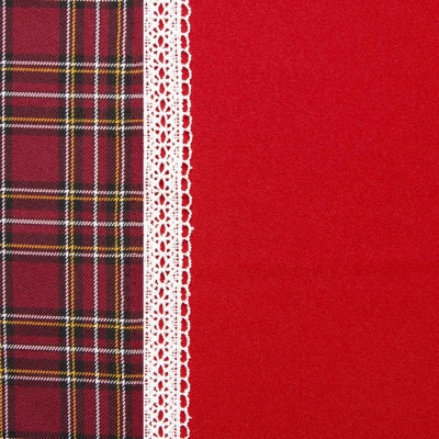 Ткань костюмная 21010 2023, 225 гр/м2, шир.150см, цвет красный - купить в Батайске. Цена 390.73 руб.