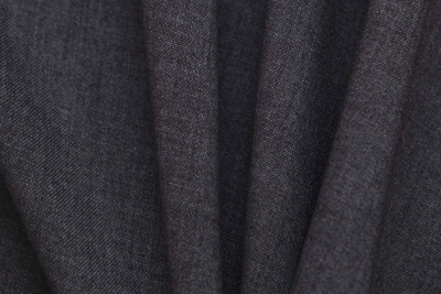 Костюмная ткань с вискозой "Верона", 155 гр/м2, шир.150см, цвет т.серый - купить в Батайске. Цена 522.72 руб.