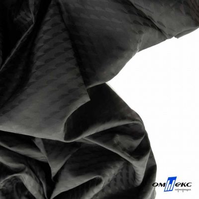 Ткань подкладочная Жаккард PV2416932, 93г/м2, 145 см,черный - купить в Батайске. Цена 241.46 руб.